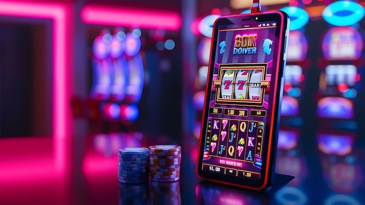Ilustrasi rak belanja untuk Slot Spree